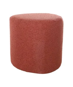 Pouf Tirana - Ø40x38cm - Terre Cuite