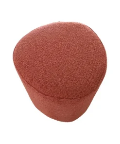 Pouf Tirana - Ø40x38cm - Terre Cuite