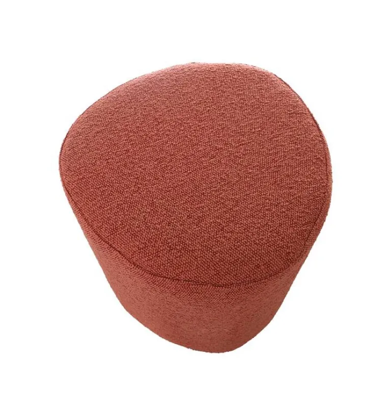 Pouf Tirana - Ø40x38cm - Terre Cuite