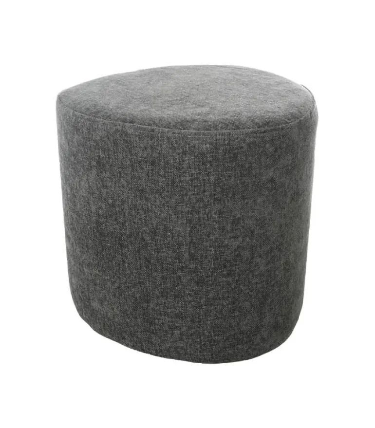 Pouf Tirana - Ø40x38cm - Vert Pin