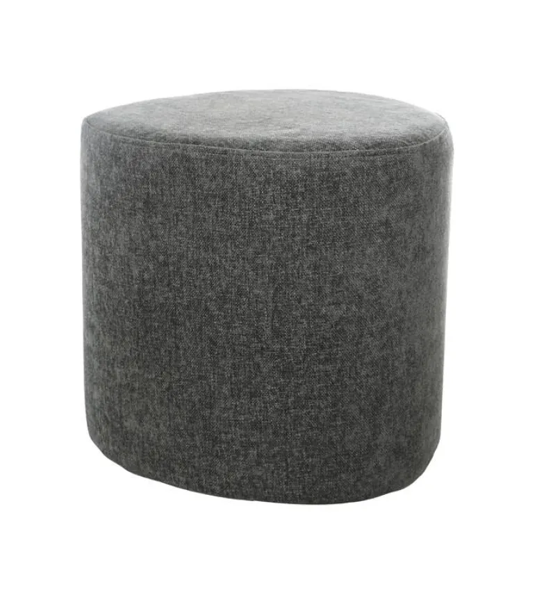 Pouf Tirana - Ø40x38cm - Vert Pin
