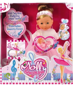 Poupée Molly Ballerine - Avec Music de Piano - Avec Chaussures Ballerines pour Enfants - 40cm
