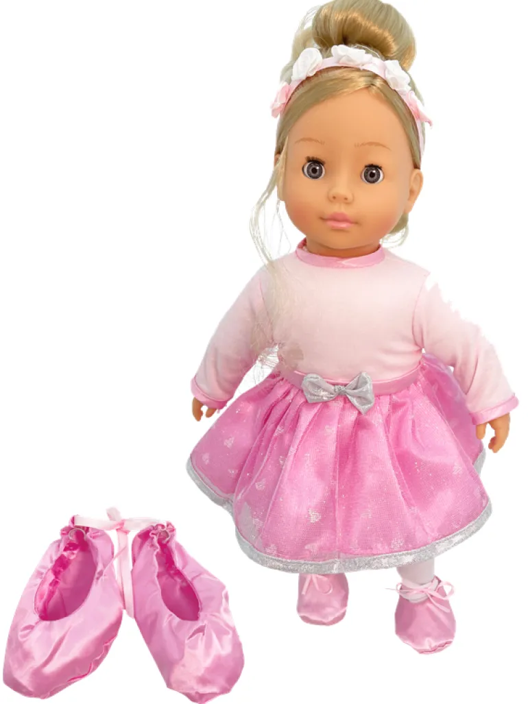 Poupée Molly Ballerine - Avec Music de Piano - Avec Chaussures Ballerines pour Enfants - 40cm
