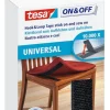 Pour la fixation de tissus sur des surfaces dures 20 mm x 100 cm noir