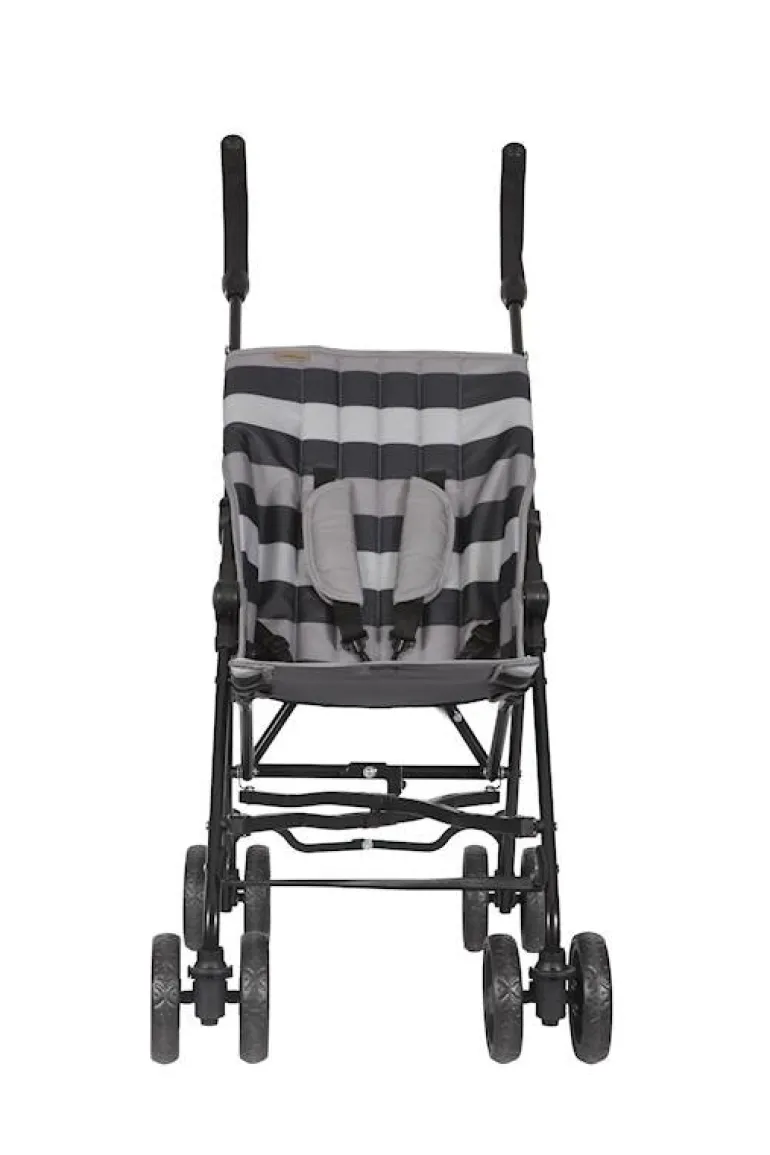 Poussette 1position Rio grey stripe