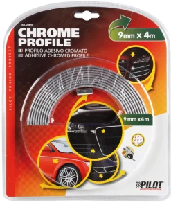 Profil en Chrome 9mm 4m