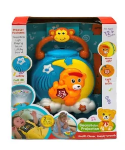 Projecteur bébés avec musique & lumière