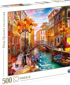 Puzzle 500 Sunset Over Venice