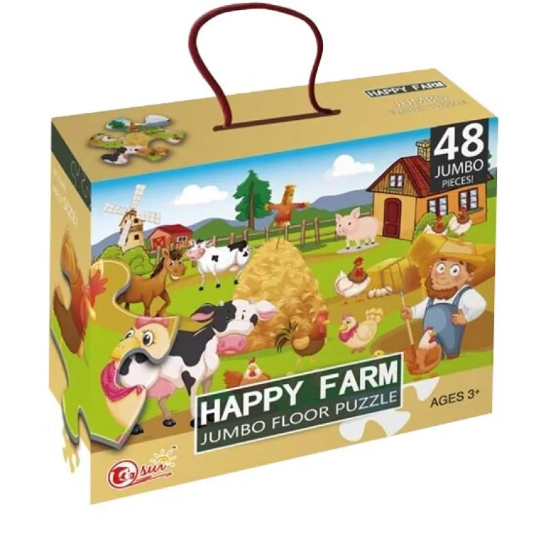 Puzzle Amis de la ferme - 48 pièces