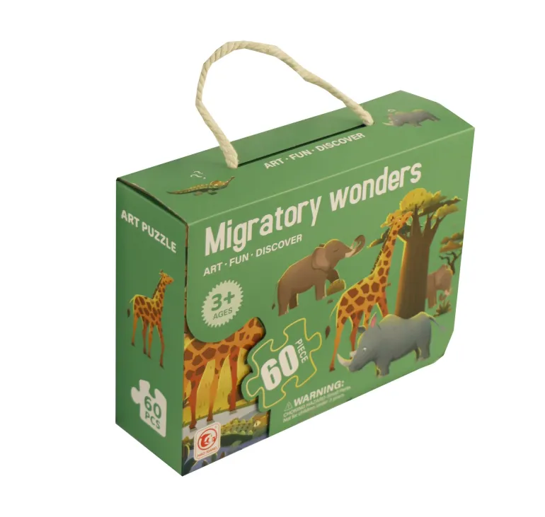 Puzzle Animaux Sauvages - 60pcs