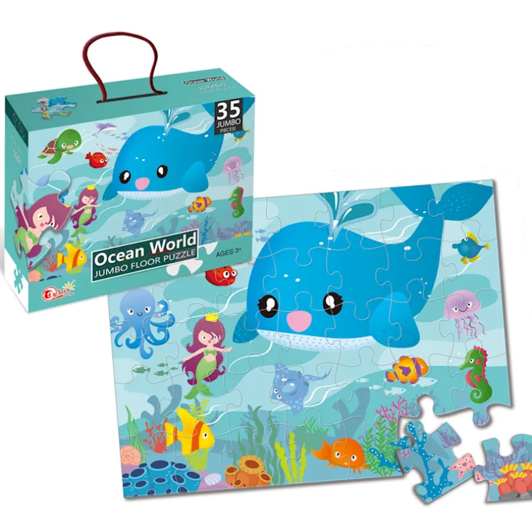 Puzzle Au profond de l'océan - 35 pièces
