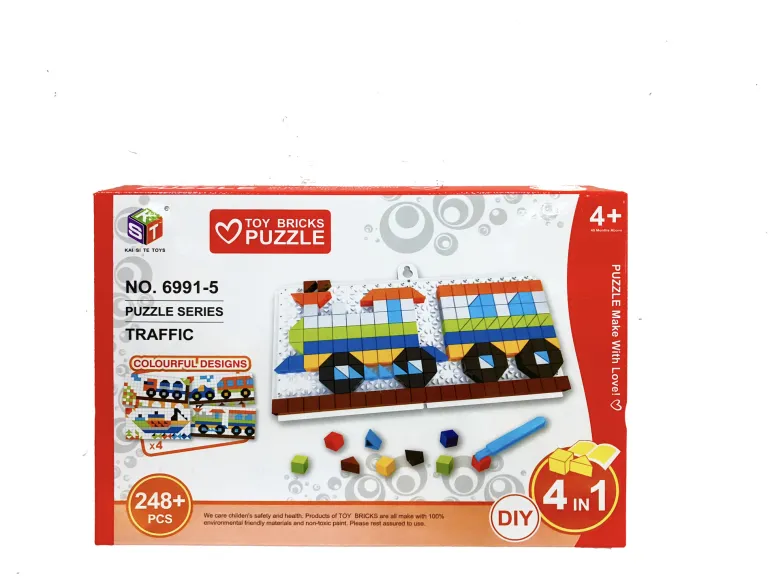 Puzzle blocs train 248 pièces