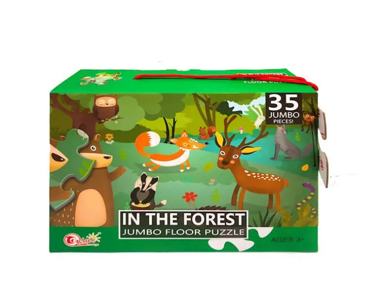 Puzzle dans le forêt 35 pièces