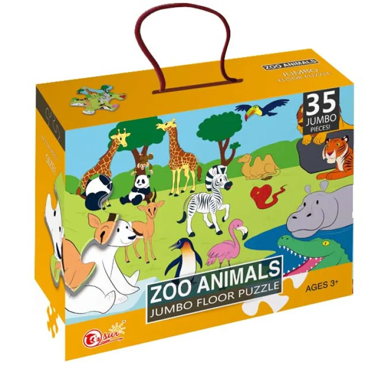 Puzzle dans le zoo 35 pièces