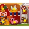 Puzzle incrusté petits animaux