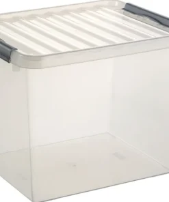 Q - line box 52 L blanc transparent