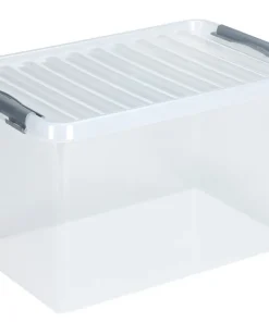 Q - line box 62 L transparent / metal