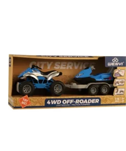 Quai de plage avec jet ski - Set de jeu