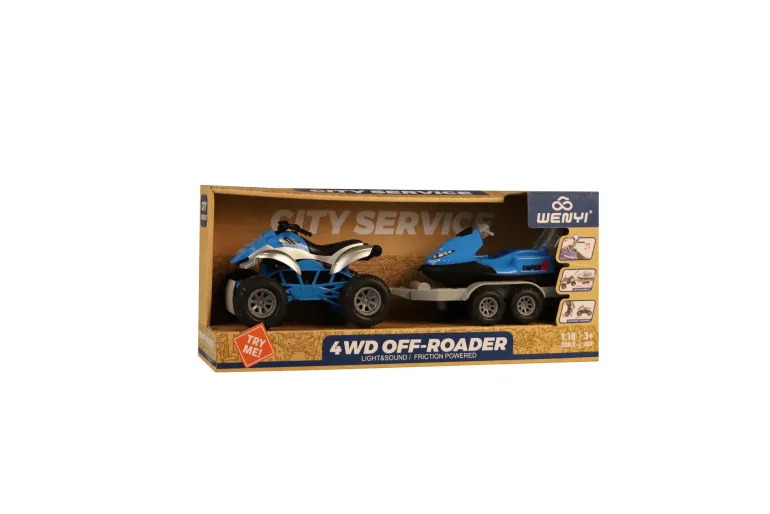 Quai de plage avec jet ski - Set de jeu