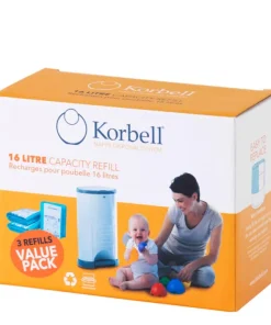 Rechange pour Poubelle à Langes 3Pack Korbell