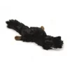 Renard peluche noir flatino 30 cm