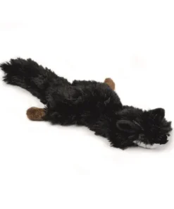 Renard peluche noir flatino 30 cm