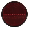 Réflecteur ronde adhésieve rouge
