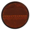 Réflecteur ronde adhésive orange
