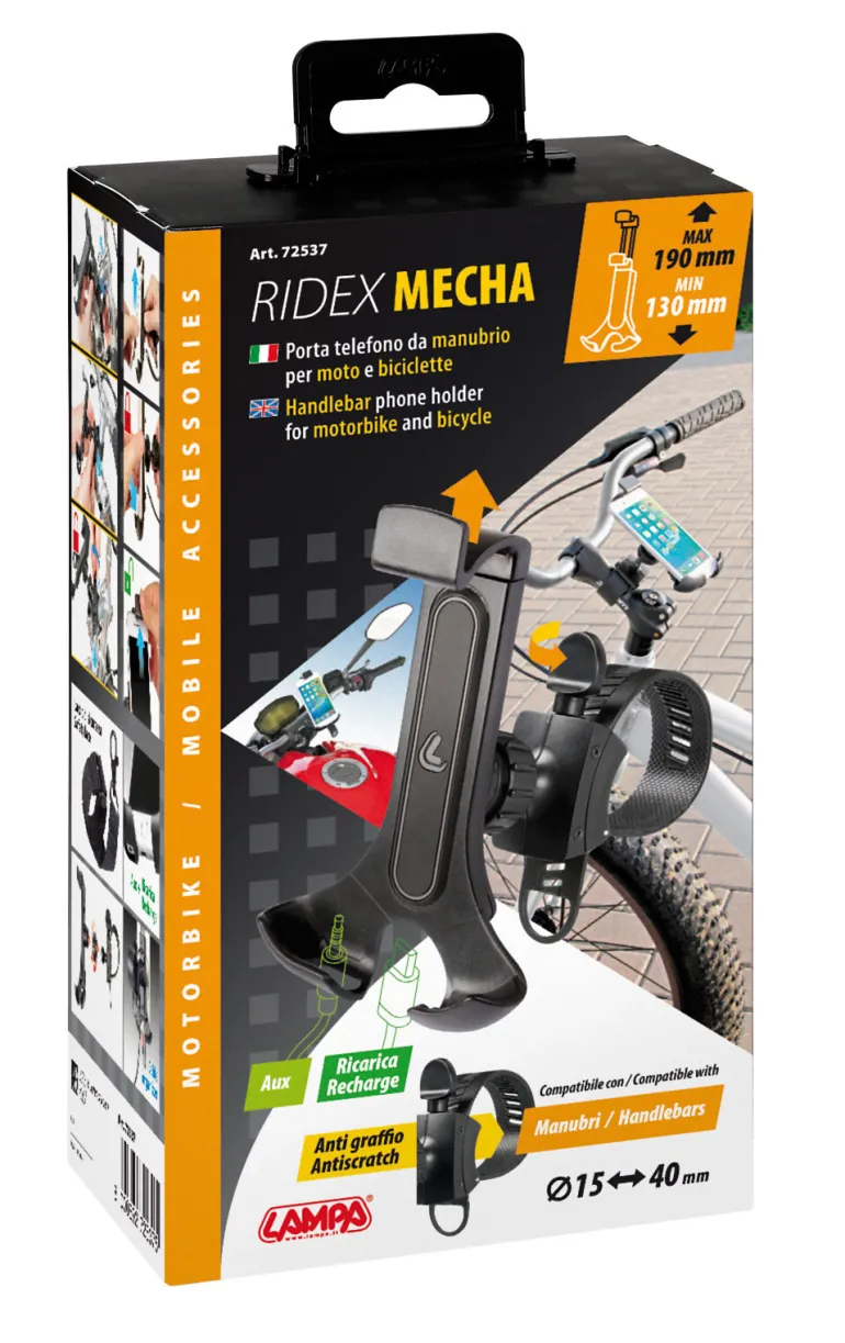 RIDEX MECHA Porte Téléphone Vélo/Moto