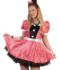 Robe à pois rouge Minnie Mouse - Taille 44/46