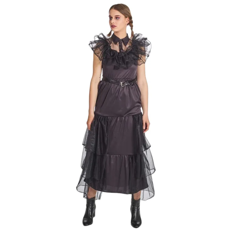 Robe De Bal Noir Mercredi Femme - Taille 42