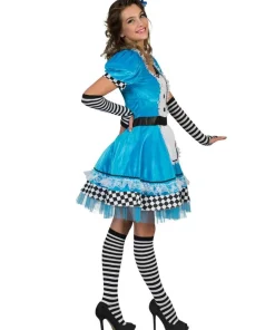 Robe Déguisement Alice au Pays des Merveilles Femme - Taille 48/50
