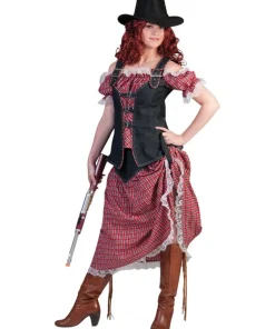 Robe Déguisement Cowgirl Denim Ranger Long - Taille 48*/50