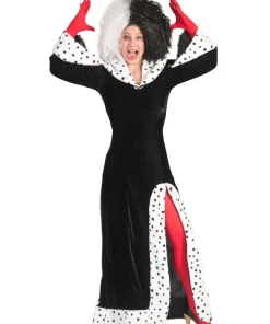 Robe Déguisement Cruella d'Enfer - Taille 36/38