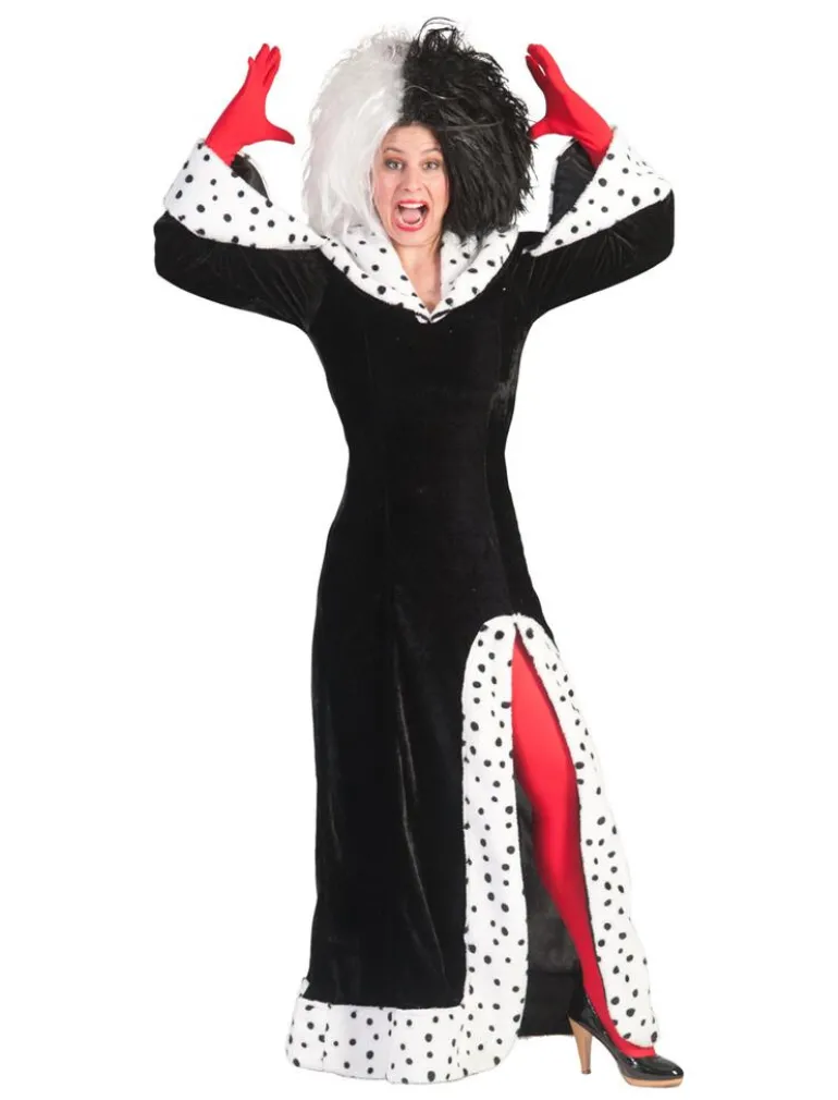 Robe Déguisement Cruella d'Enfer - Taille 44/46
