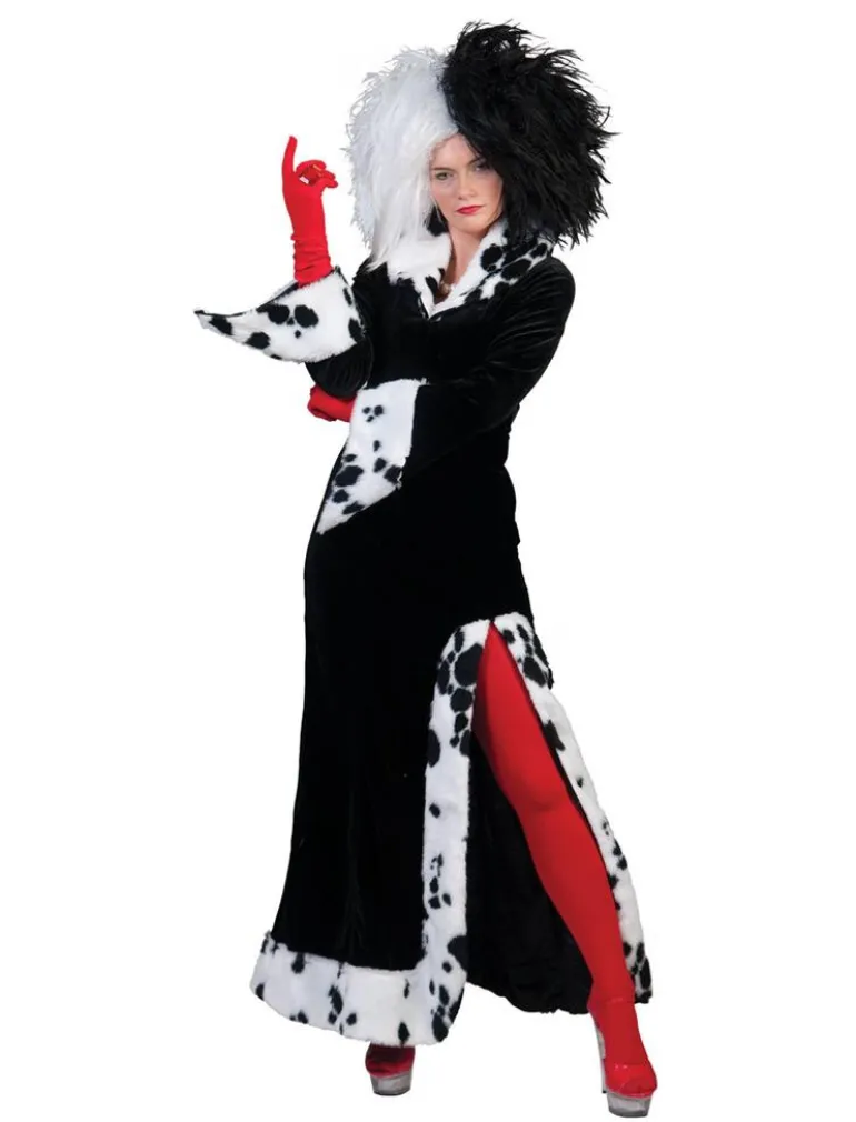Robe Déguisement Cruella d'Enfer - Taille 44/46