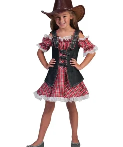Robe Déguisement Enfant Cowgirl Daisy - Taille 128