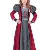 Robe Déguisement Enfant Dame Rouge - Taille 152
