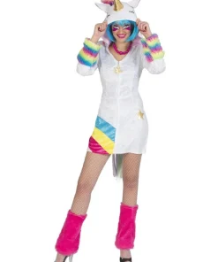 Robe Déguisement Licorne Arc-en-ciel - Taille 36/38