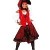 Robe Déguisement Pirate Coeur Noir - Taille 44/46