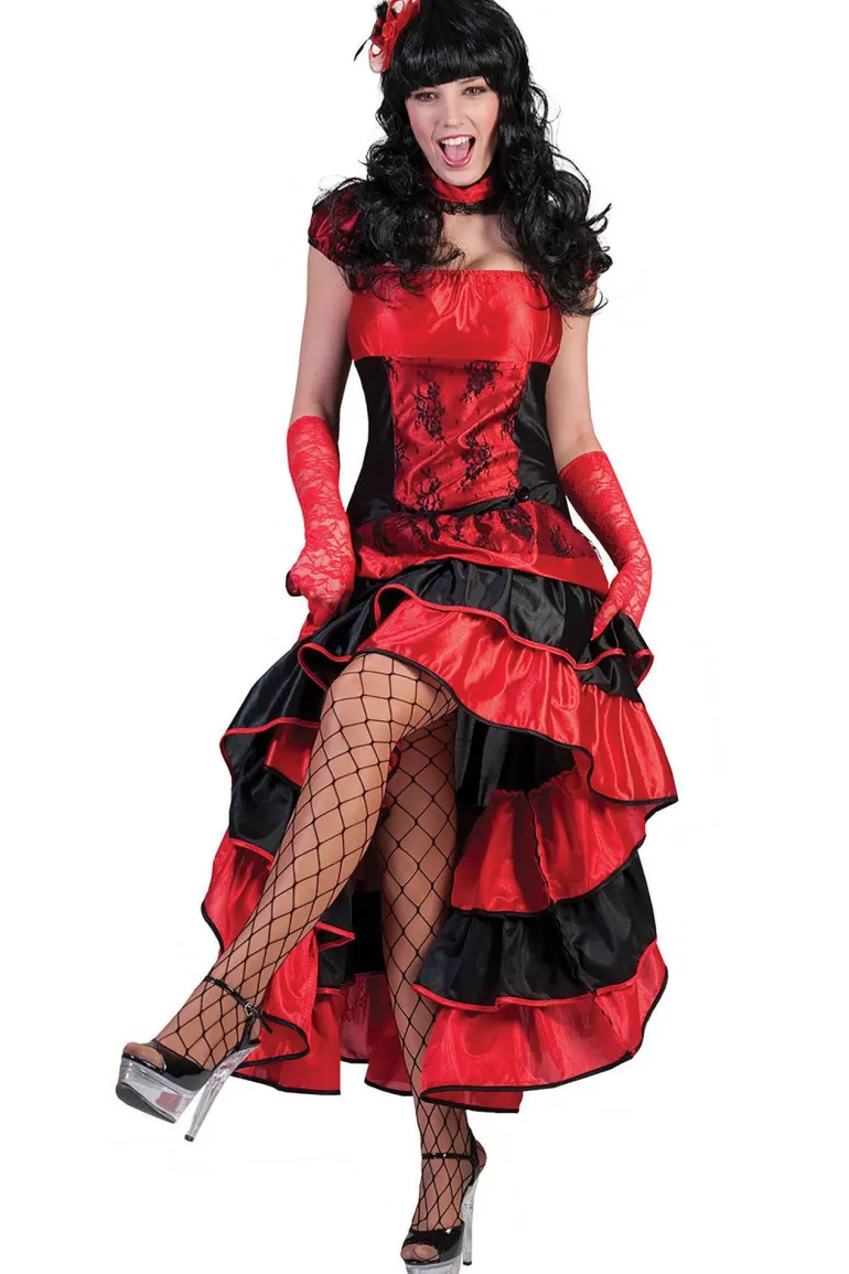 Robe Déguisement Saloon Girl - Taille 36/38