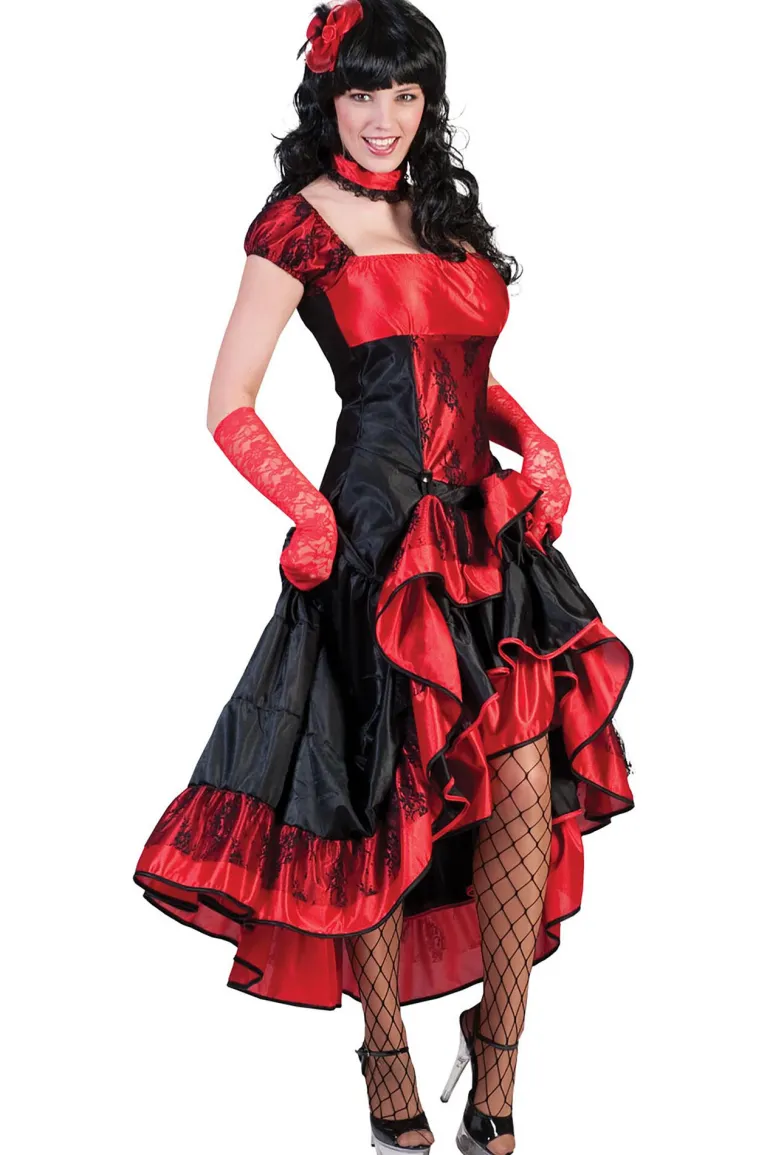 Robe Déguisement Saloon Girl - Taille 44/46