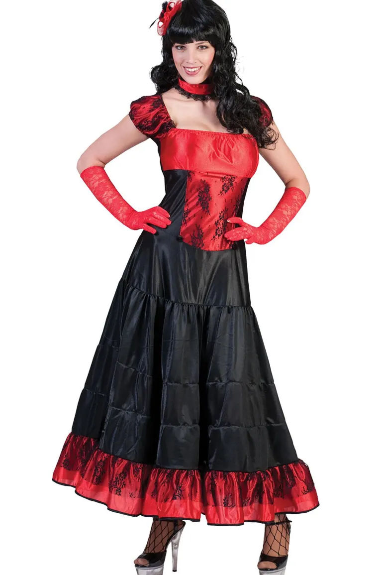 Robe Déguisement Saloon Girl - Taille 40/42