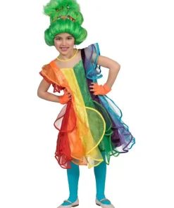 Robe enfant Princesse Arc-en-ciel - Taille 116