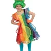 Robe enfant Princesse Arc-en-ciel - Taille 140