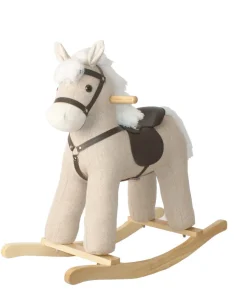 Rocking Horse beige avec son