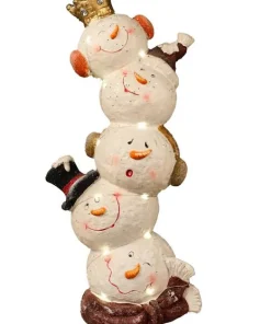 Roi Bonhomme De Neige 30x21x70cm