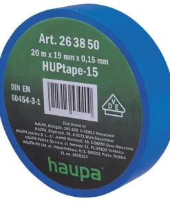 Rouleau isolant 19 mm 20 m bleu