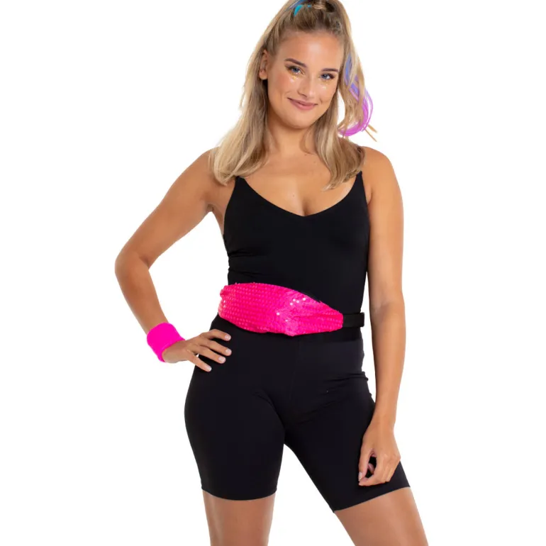 Sac de Taille Fluo Rose