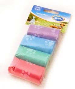 Sachet hygiénique pattes pastel 4 x 20 pièces